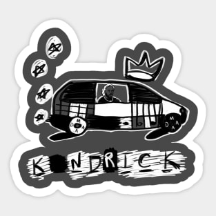 Kendrick Lamar Maad City Sticker